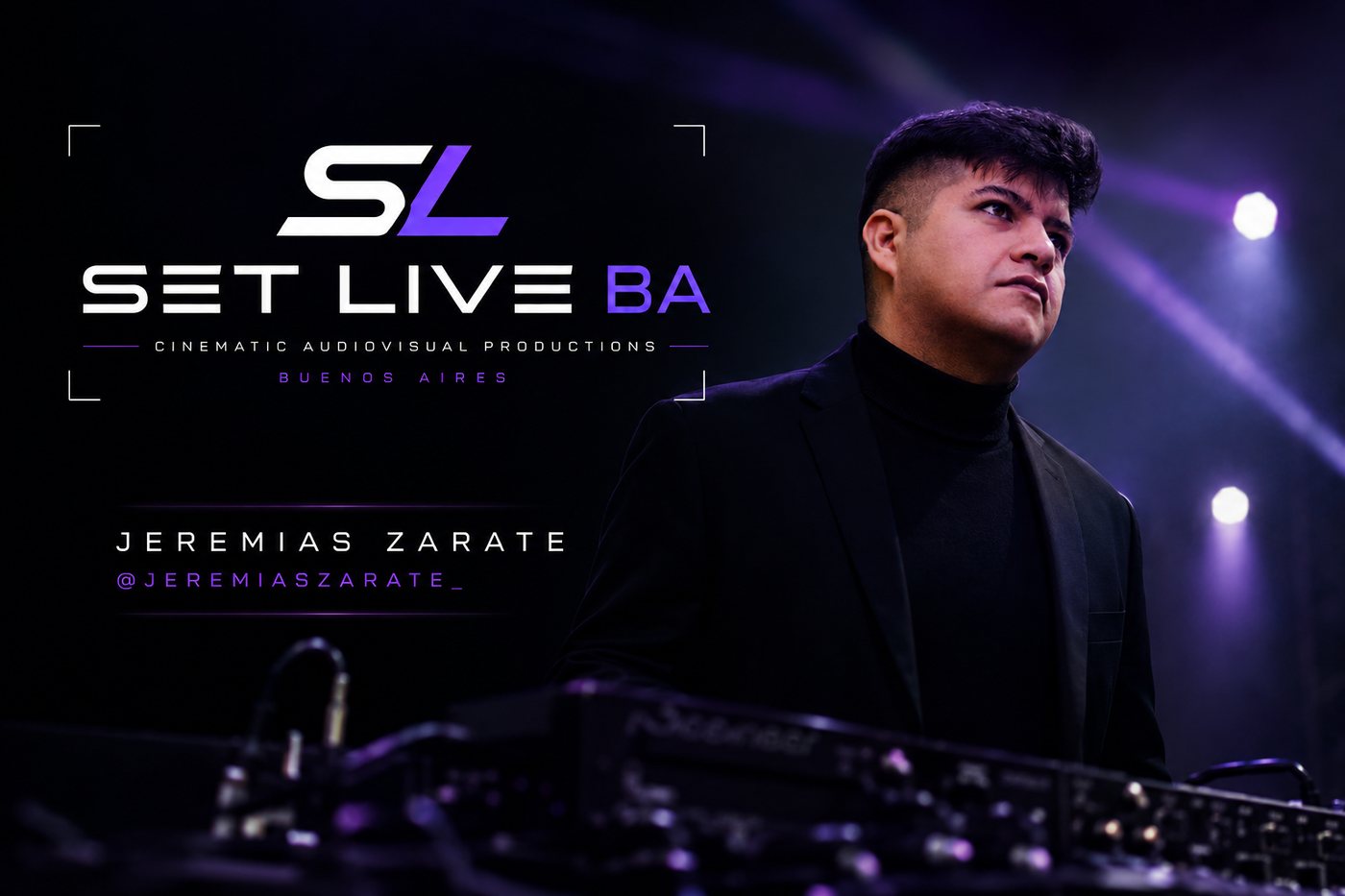 Jeremías Zarate — Producción audiovisual / Cobertura multicámara
